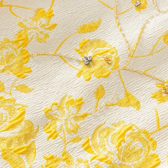 The Eylysa Gorgeous Yellow Bow Dress - Picture 8 of 13